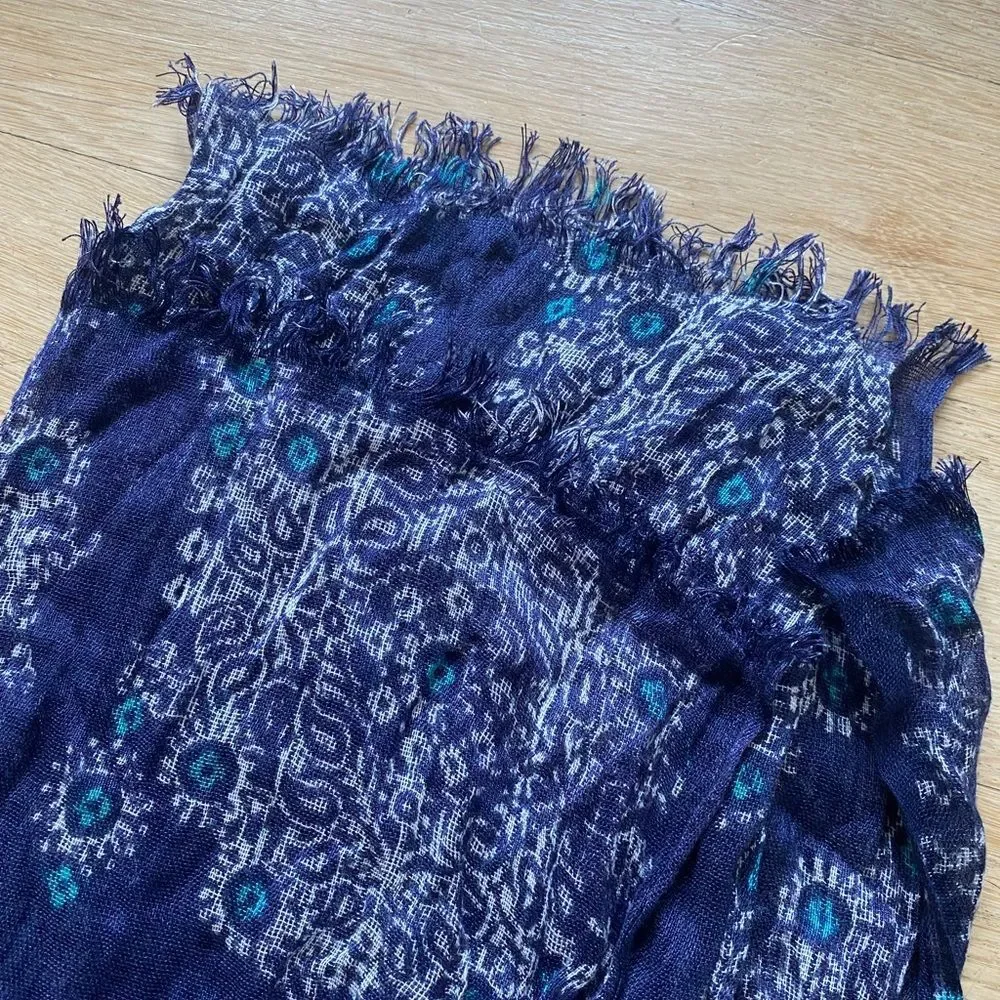 Blue Scarf